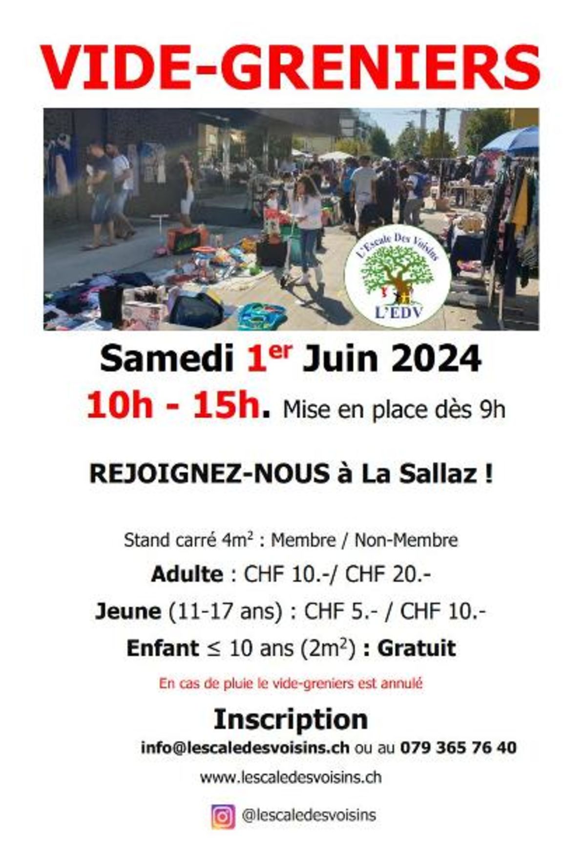 Sallaz: Vide-grenier