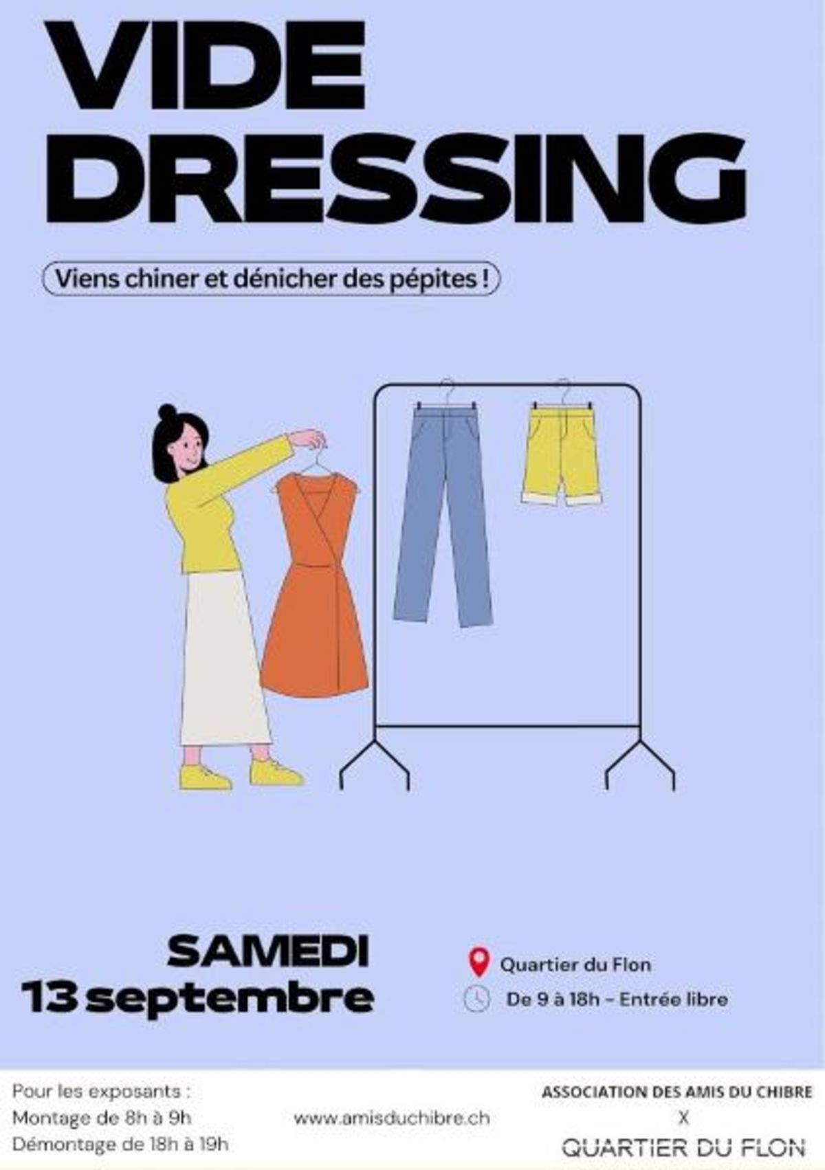 Flon: Vide-dressing