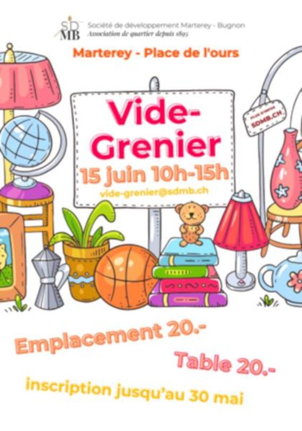 Vide-Grenier de Marterey-Bugnon