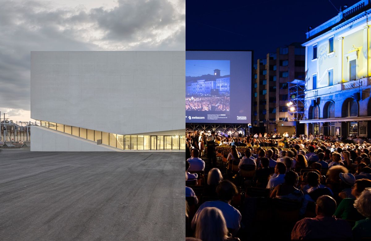 Open-air Locarno Film Festival at Plateforme 10